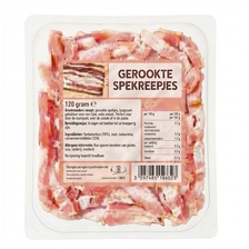 Gerookte spekreepjes