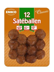 Enkco Satéballen Classic 12 Stuks 200 g