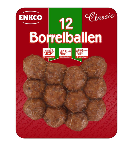 Encko snacks borrelballen