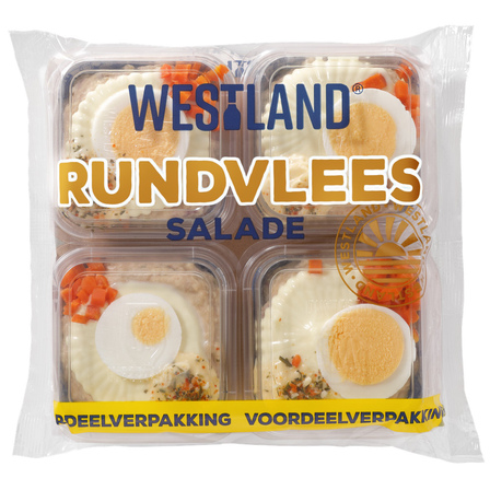 Westland Rundvleesslaatje 4 x 140 g