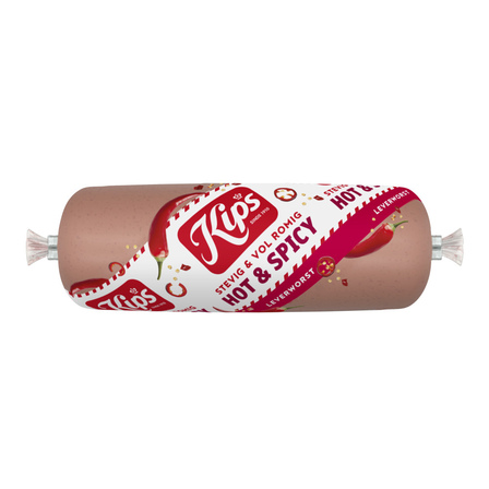 Kips Hot & spicy leverworst