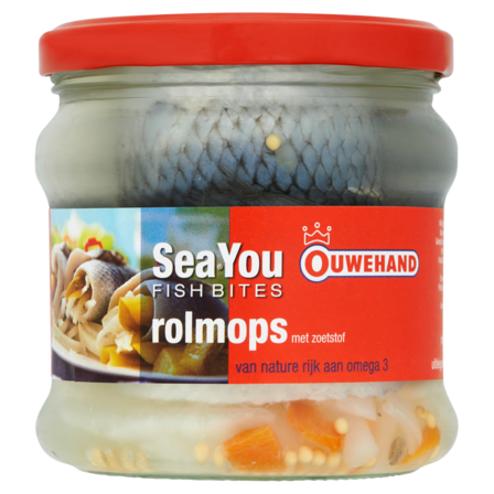Ouwehand Sea You Fish Bites Rolmops 355 g