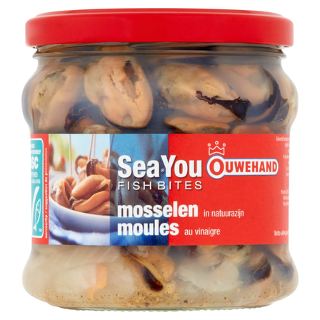 Ouwehand Mosselen in Natuurazijn pot