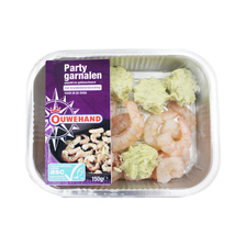 Partygarnalen met kruidenboter