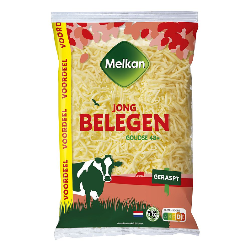 Melkan geraspt jong bel 300gr