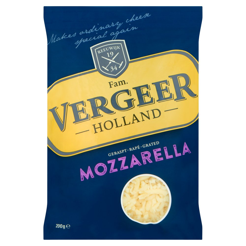 Vergeer mozzarella kaas 200gr
