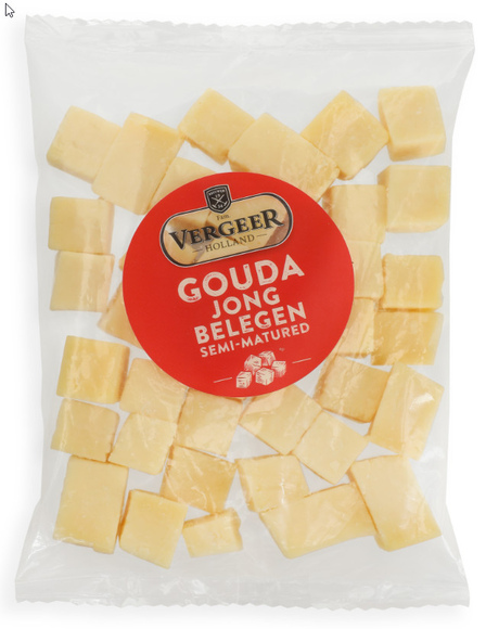 Vergeer Kaasblokjes jong belegen