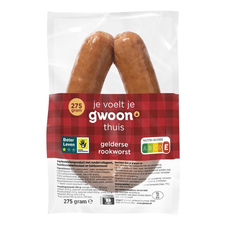 g'woon Gelderse Rookworst