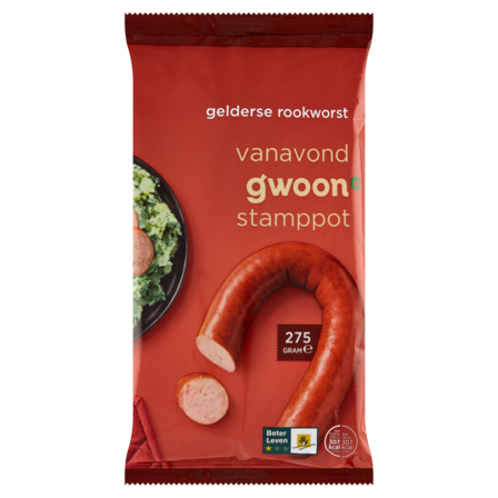 g'woon Gelderse Rookworst  275 g