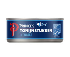 Princes Tonijnstukken in Water  blik 145 gram