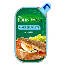 John West MSC Makreelfilets in Water