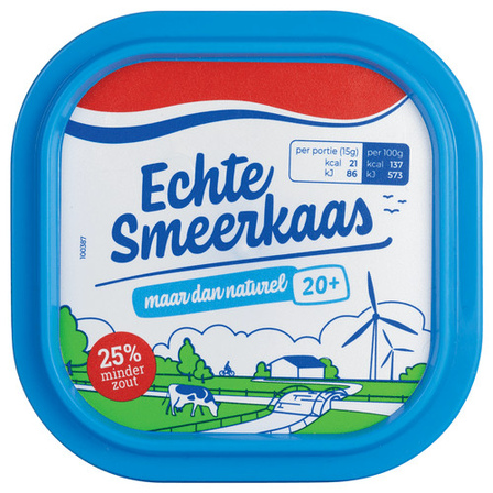 Kaptein Smeerkaas  Naturel 20+