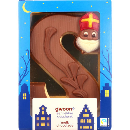 MartiChoc Sinterklaas Melkchocolade Luxe Decorletter S 225 g