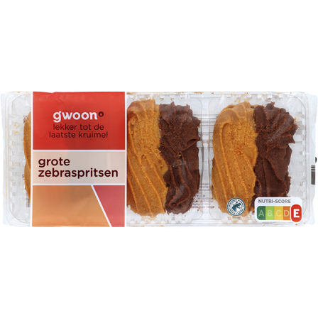 g'woon Grote Zebraspritsen