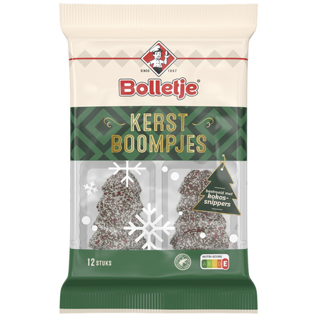Bolletje kerstkoek kerstboompje