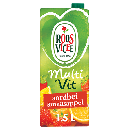 Roosvicee Multivit aardbei sinaasappel