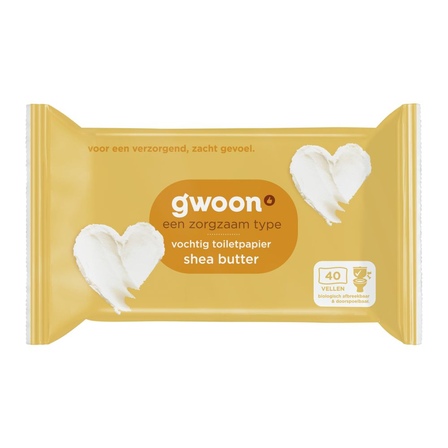 g'woon Vochtig Toiletpapier Shea Butter