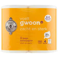 G'woon Toiletpapier 3-laags
