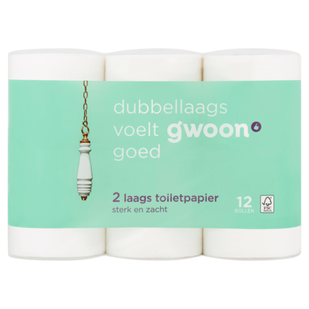 G'woon Toiletpapier 2 Laags