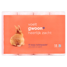 G'woon Toiletpapier 4 laags