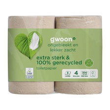 Gwoon Toiletpapier recycled 4 rol