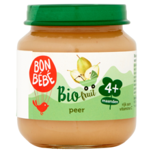 Bonbebe Bio Fruit Peer 4+ Maanden