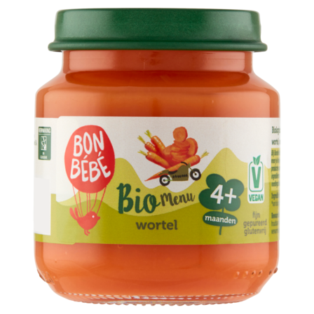 Bonbebe Bio Menu Wortel 4+ Maanden