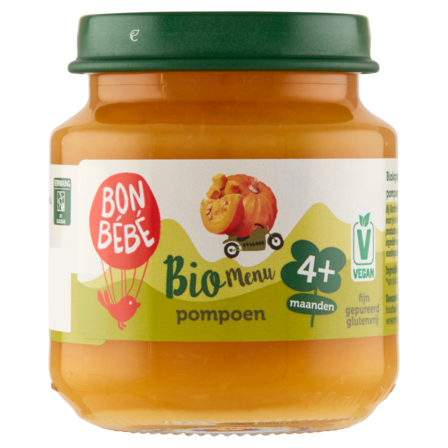 Bonbebe Bio Menu Pompoen 4+ Maanden