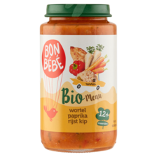 Bonbebe Bio Menu Wortel Paprika Rijst Kip 12+ Maanden