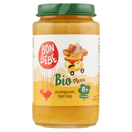 Bonbebe Bio Menu Pompoen Rijst Kip 8+ Maanden