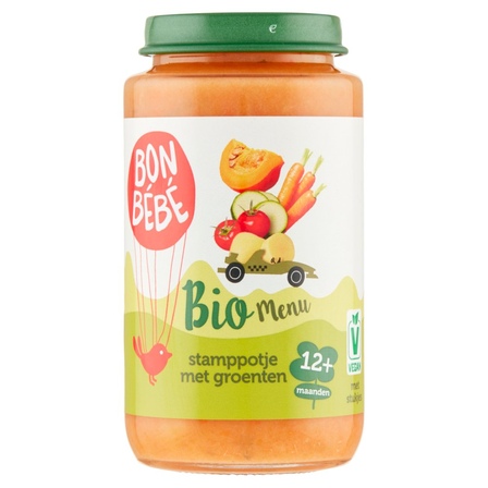 Bonbebe stamppotje met groenten 12+ Mnd., pot