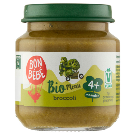 Bonbebe Bio Menu Broccoli, 4+ mnd.