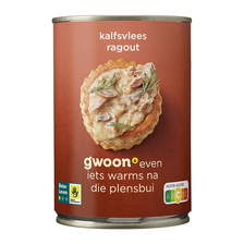 g'woon Kalfsvlees Ragout