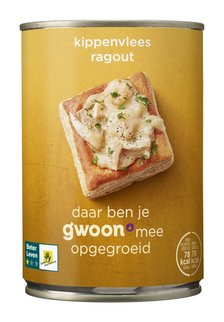 g'woon Kippenvlees Ragout 400 g