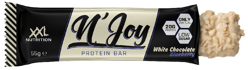 XXL N'Joy Protein bar White choco/Blueberry 55g