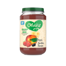 Olvarit Appel Aardbei Banaan 8+ Maanden