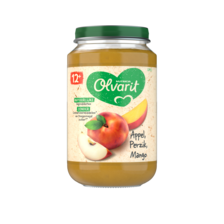 Olvarit Appel Perzik Mango 12+ Maanden