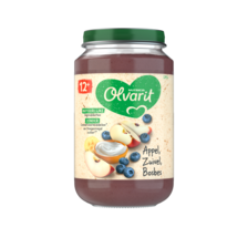 Olvarit Appel Zuivel Bosbes 12+ Maanden