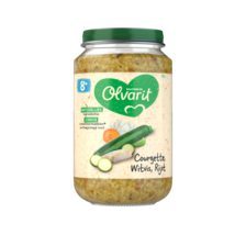 Olvarit Courgette Witvis Rijst 8+ Maanden