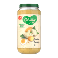 Olvarit Bloemkool Aardappel Ei 12+ Maanden