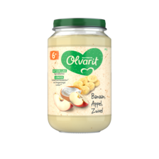 Olvarit Banaan Appel Zuivel 6+ Maanden