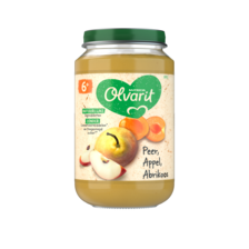 Olvarit Peer Appel Abrikoos 6+ Maanden