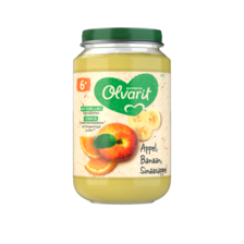Olvarit Appel Banaan Sinaasappel 6+ Maanden
