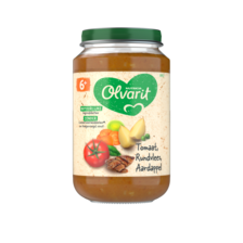 Olvarit Tomaat Rundvlees Aardappel Wortel 6+ Maanden