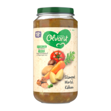 Olvarit Stamppot Wortel Kalkoen 18+ Maanden