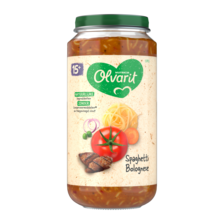 Olvarit Spaghetti Bolognese 15+ Maanden