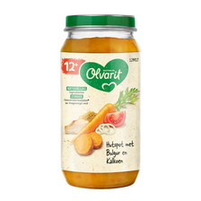 Olvarit Hutspot bulgur & linzen 12+ maanden