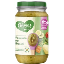 Olvarit Ratatouille met broccoli 6m+