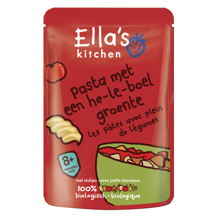 Ella's Kitchen Pasta met een heleboel Groenten 8+ mnd.