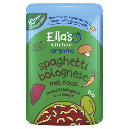 Ella's kitchen Spaghetti bolognese met kaas 10m+